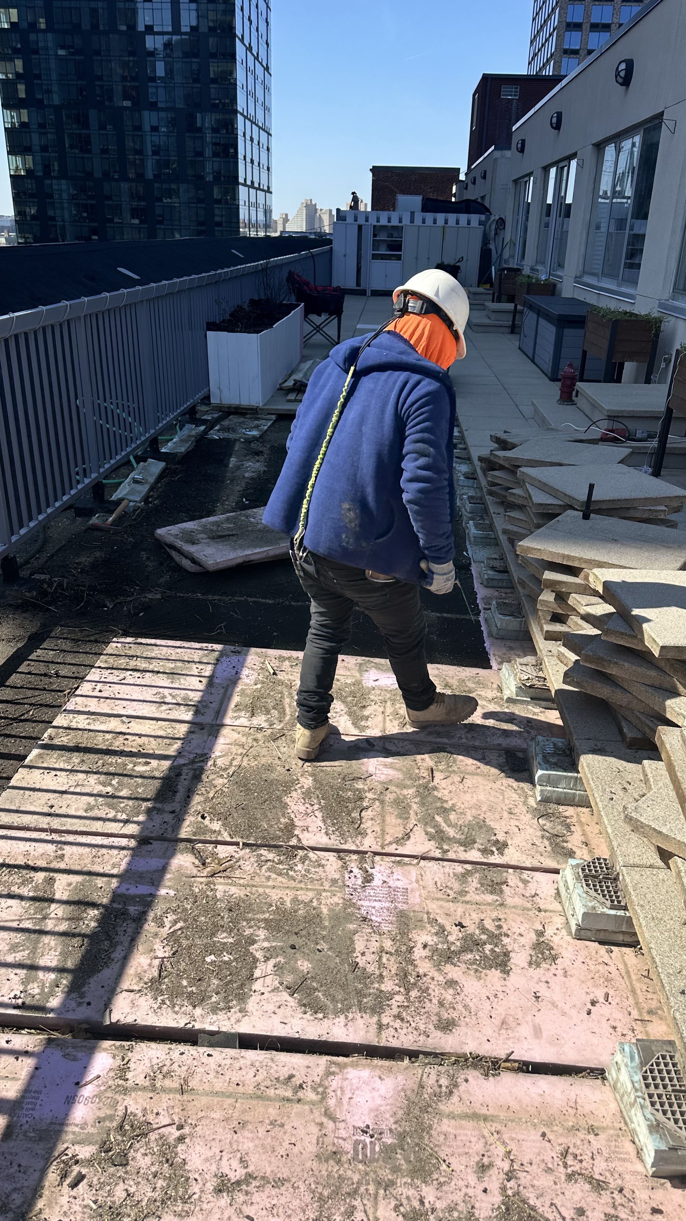 Commercial rooftop project in NYC